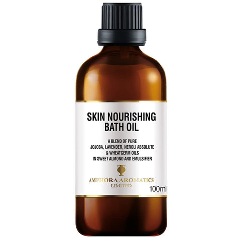Amphora Aromatics Skin Nourishing Bath Oil 100ml - Glass