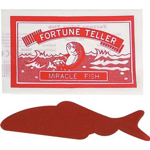 "Fortune Teller Fish Novelty Toy/Party Bag Fillers, pack of 6"