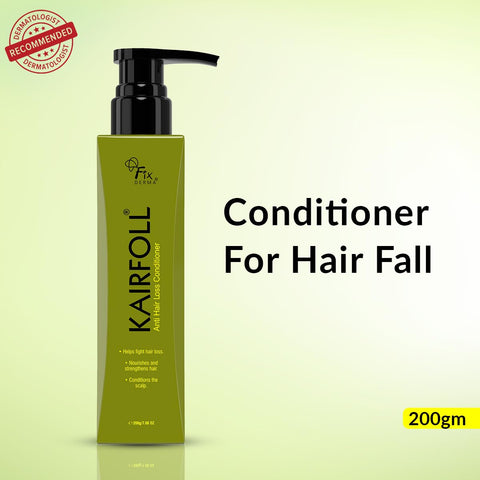 Fixderma Kairfoll Anti Hair Loss Conditioner | Conditioner for Hair Growth & Hair Fall Control | Hair Conditioner for Dry Frizzy Hair | Conditioner for Women - 200 gm