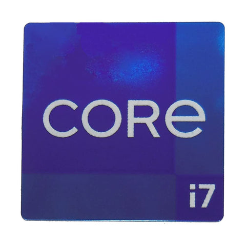 VATH Sticker Compatible with Intel Core i7 Sticker 18 x 18mm / 11/16" x 11/16" [1094]