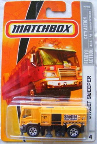 Matchbox Street Sweeper Truck City Action Series 4 of 13 #44