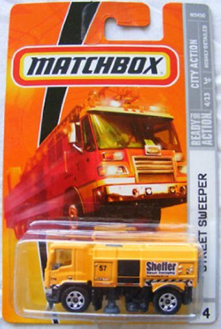 Matchbox Street Sweeper Truck City Action Series 4 of 13 #44