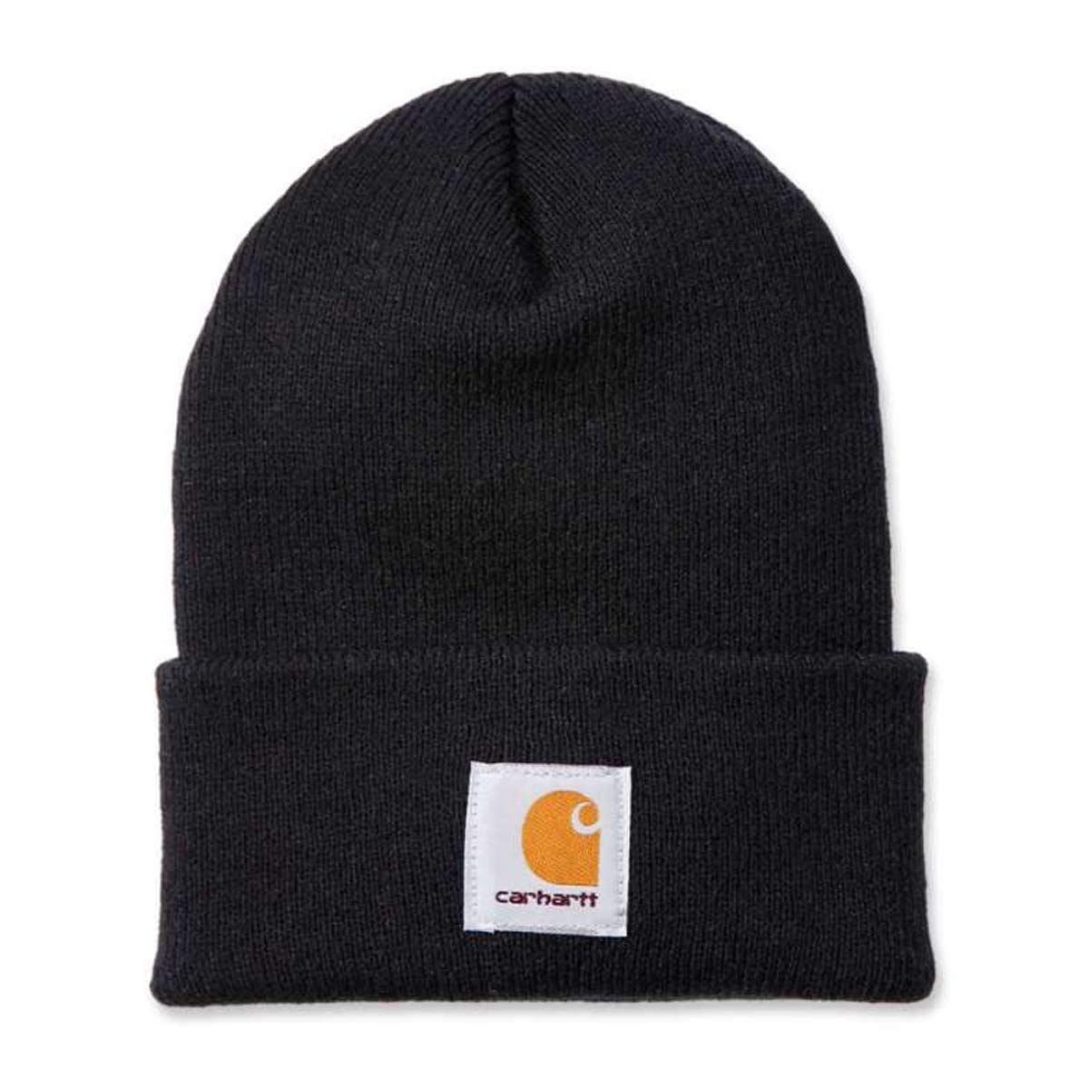 Carhartt Workwear A18 Acrylic Watch Hat Unisex Winter Hat Black 3544