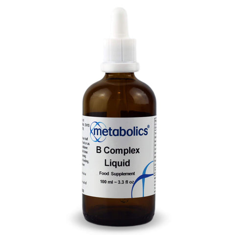 Vitamin B Complex Liquid Drops - Contains Vitamin B12 Methylcobalamin & Adenosylcobalamin + B1, B2, B3, B5, B6, B7, Choline Folate & Biotin | All from Bio-Available Forms - Additive Free