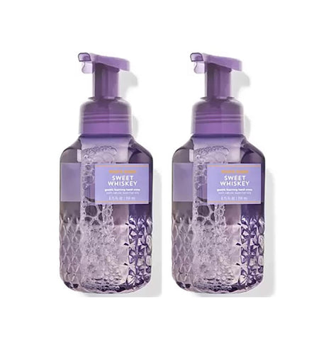 Bath & Body Works Bath and Body Works Sweet Whiskey Gentle Foaming Hand Soap 8.75 Ounce 2-Pack (Sweet Whiskey) 17.5 fluid_ounces