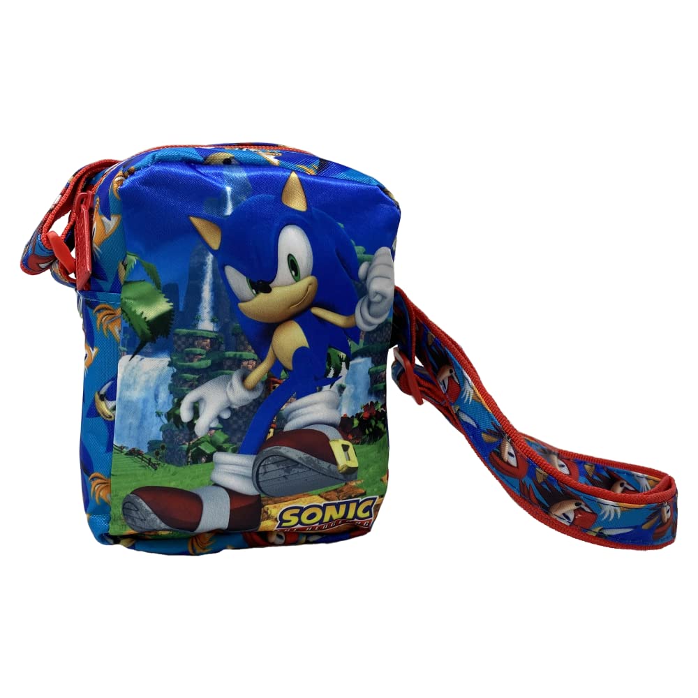 Coriex Sonic, Children's Bag with Adjustable Shoulder Bag, 12 x 18 x 6 cm, Blue - SN4358MC