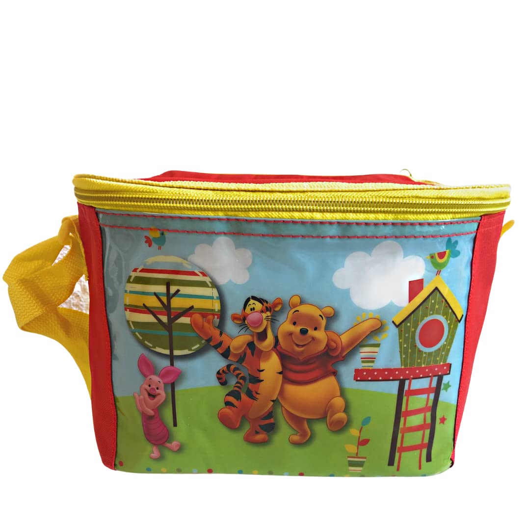 NARAMAKI® - Disney Winnie The Pooh Thermal Bag 22x16x15cm - Kids - Travel - Beach - School - Fridge Bag (WINNIE THE POOH)
