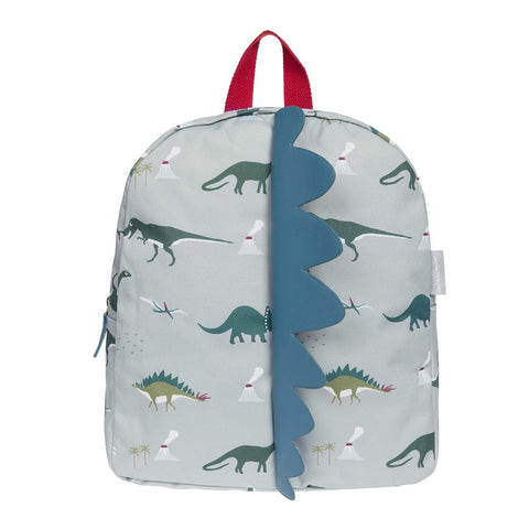 Sophie Allport Kids - Kids Backpack, Dinosaur, Wipe Clean Polyester, Adjustable Shoulder Straps - Childrens Rucksack for Boys and Girls