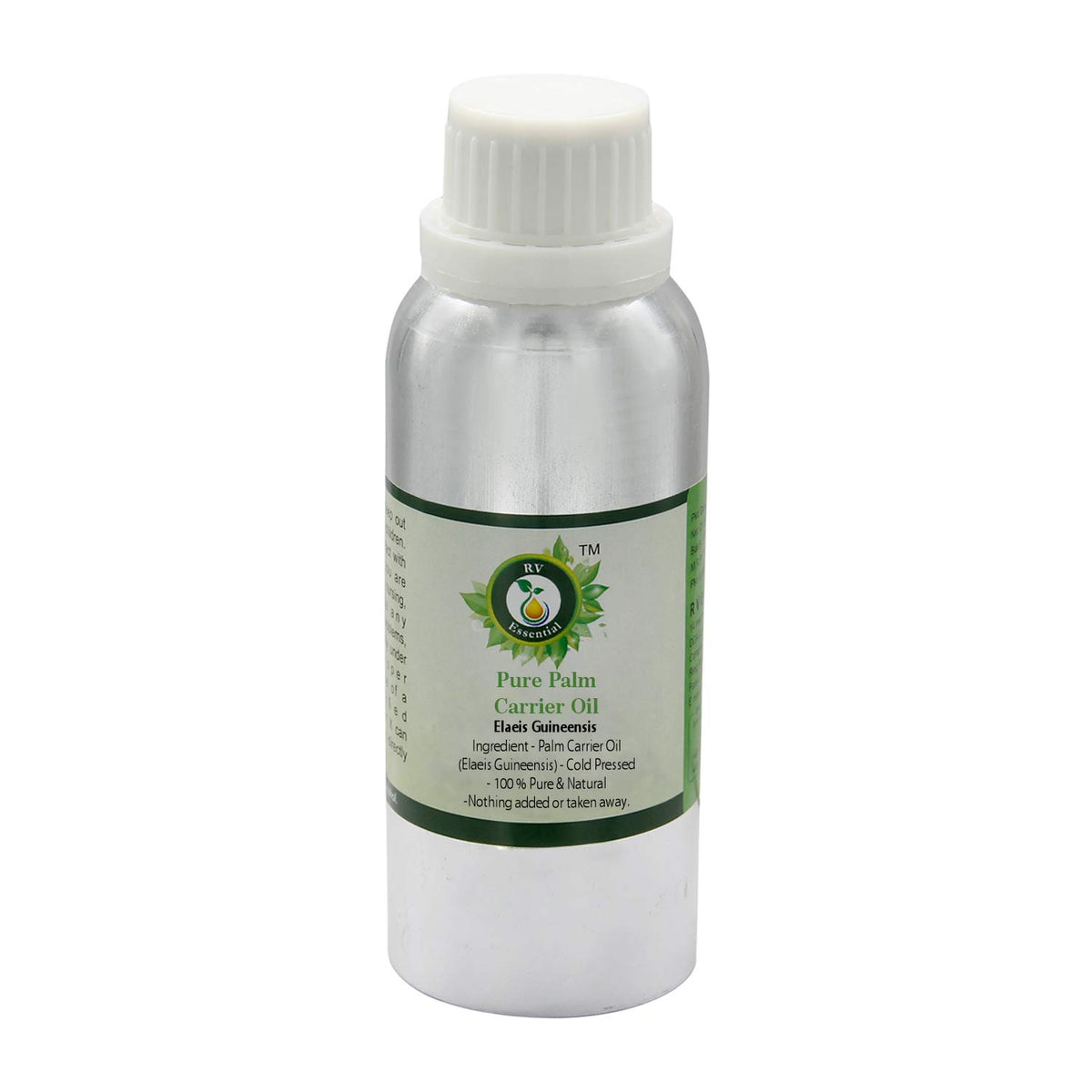 R V Essential Pure Palm Carrier Oil 300ml (10oz)- Elaeis Guineensis (100% Pure and Natural Cold Pressed)