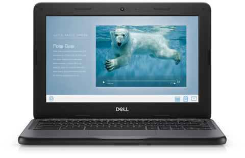 Dell 3100 Intel Celeron N4020 1.1GHz 4GB 32GB Webcam 11.6 Touchscreen Chromebook Chrome OS VH5H8