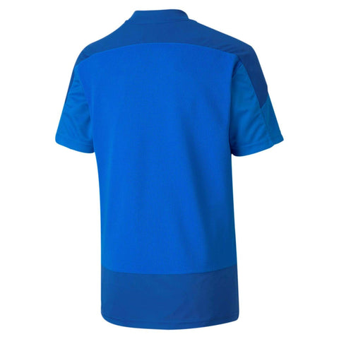 PUMA Boys' Team Goal 23 Training Jersey Jr T-Shirt, Electric Blue Lemonade-Team Power Blue, 164