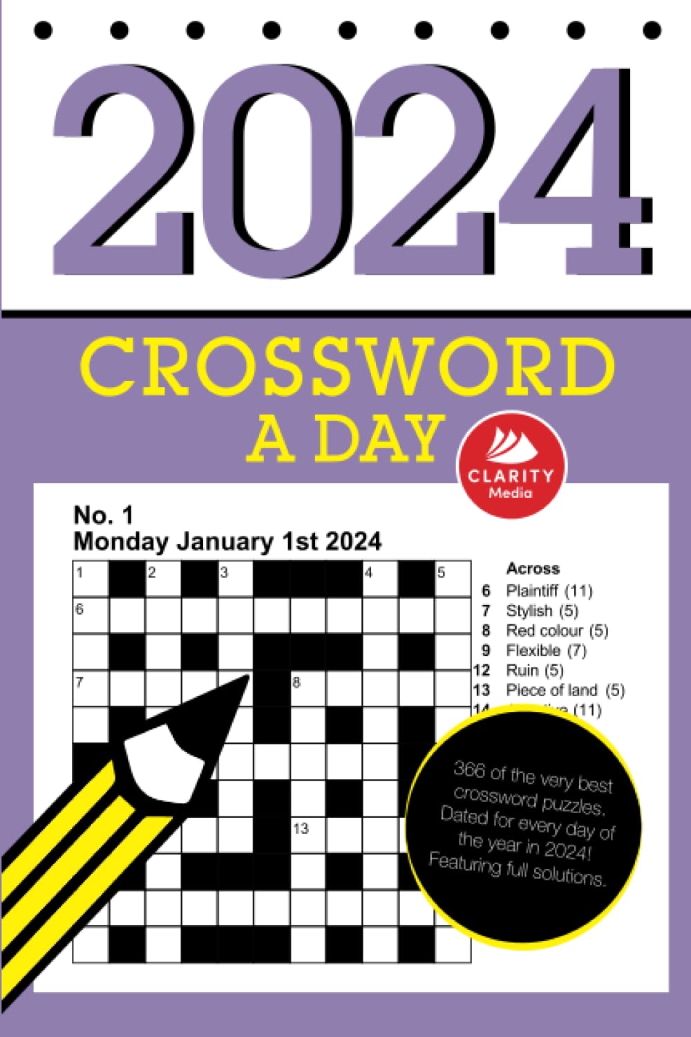 Crossword a Day 2024: 366 of the very best crossword puzzles
