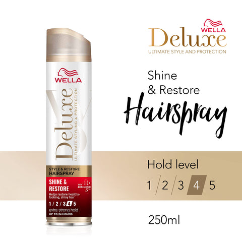 Wella Deluxe Shine & Repair Hairspray, 250ml