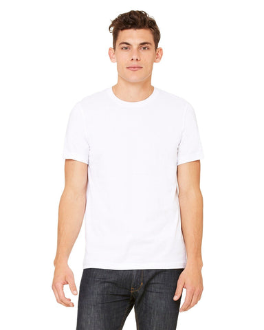 Product of Brand Bella + Canvas Unisex Jersey Short-Sleeve T-Shirt - White - 2XL - (Instant Savings of 5% & More)