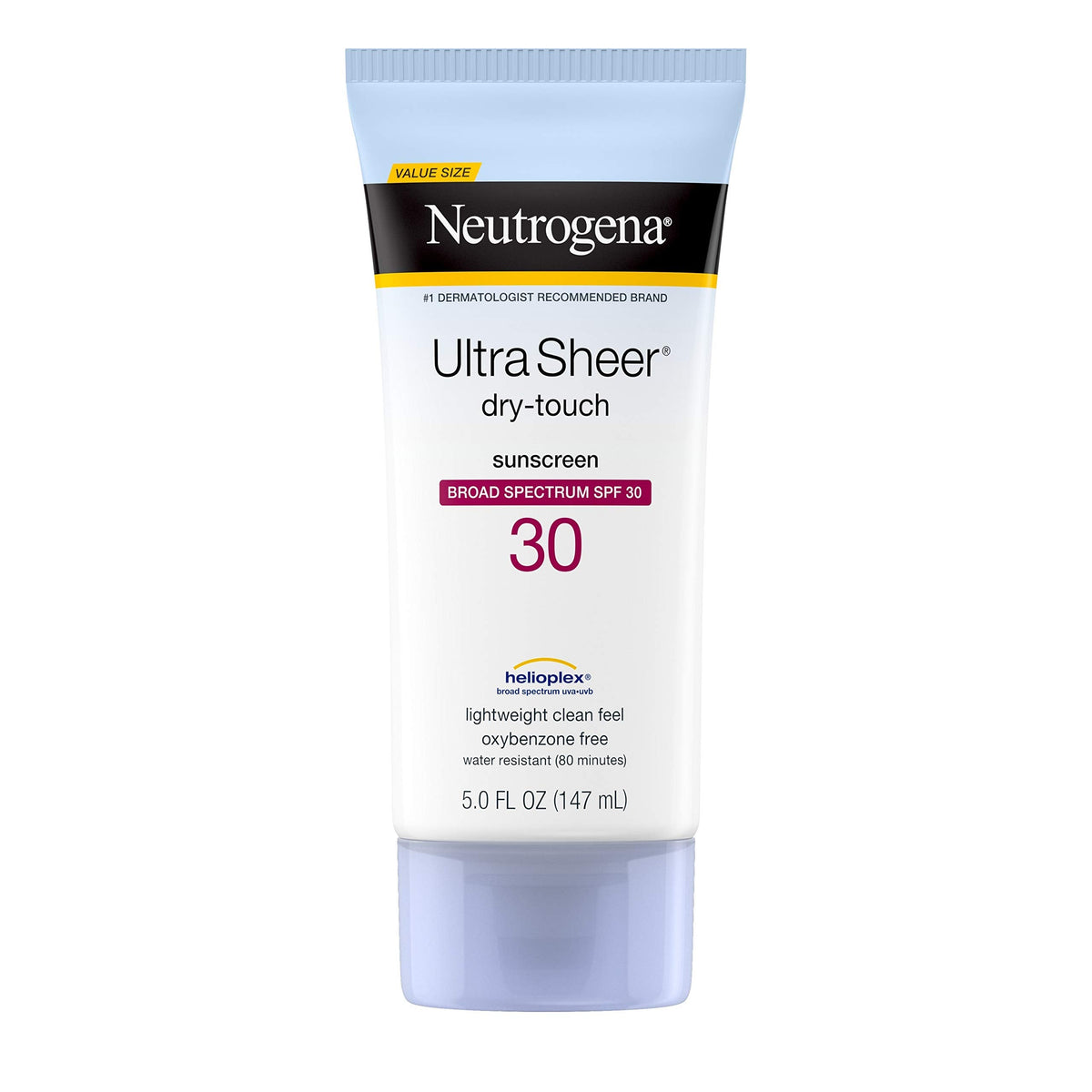 Neutrogena Ultra Sheer Spf#30 Dry Touch 5 Ounce (147ml) (2 Pack)