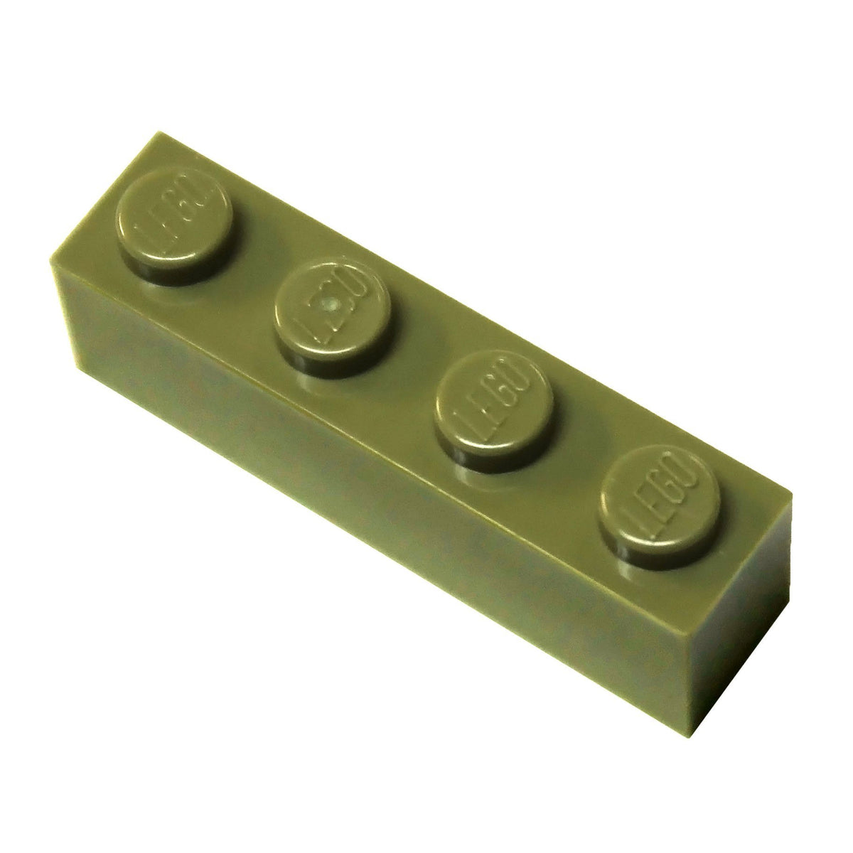 LEGO Parts and Pieces: Olive Green 1x4 Brick x20