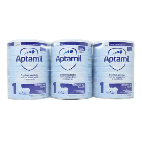 Aptamil 1st Milk Powder 3 x 700g, White