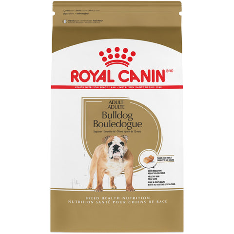 Royal Canin Bulldog Adult Dry Dog Food, 17 lb bag