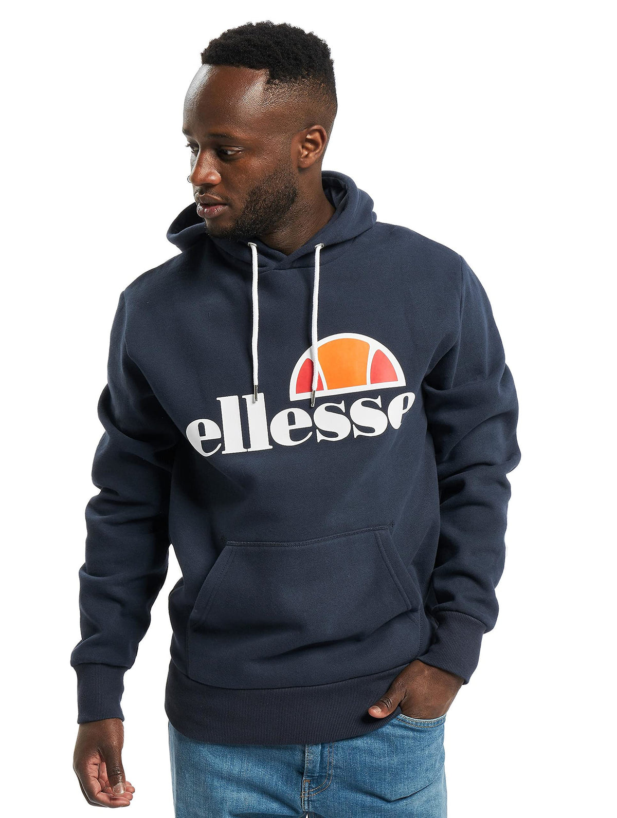 Ellesse Gottero Sweatshirt, MenÃƒÆ’Ã†â€™Ãƒâ€šÃ‚Â¢ÃƒÆ’Ã‚Â¢ÃƒÂ¢Ã¢â€šÂ¬Ã…Â¡Ãƒâ€šÃ‚Â¬ÃƒÆ’Ã‚Â¢ÃƒÂ¢Ã¢â€šÂ¬Ã…Â¾Ãƒâ€šÃ‚Â¢s, mens, Sweatshirt, SHS01150, Blue (Dress Blue), Large