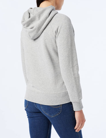 Levi's Women's Graphic Sport Hoodie Smokestack Heather (Grey) S
