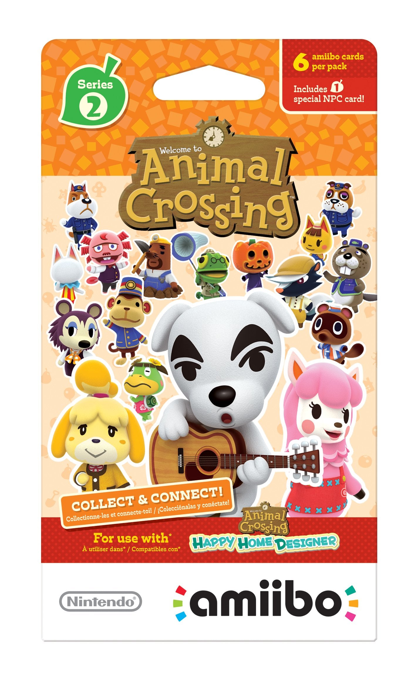 Nintendo Animal Crossing Cards - Series 2 (Pack of 6 cards)