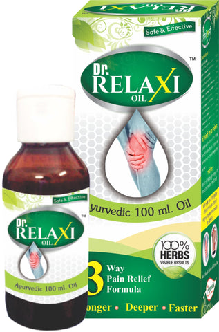 Rajasthan Herbals International Dr. Relaxi Joints Pain Relief Oil (White, 100 ml)