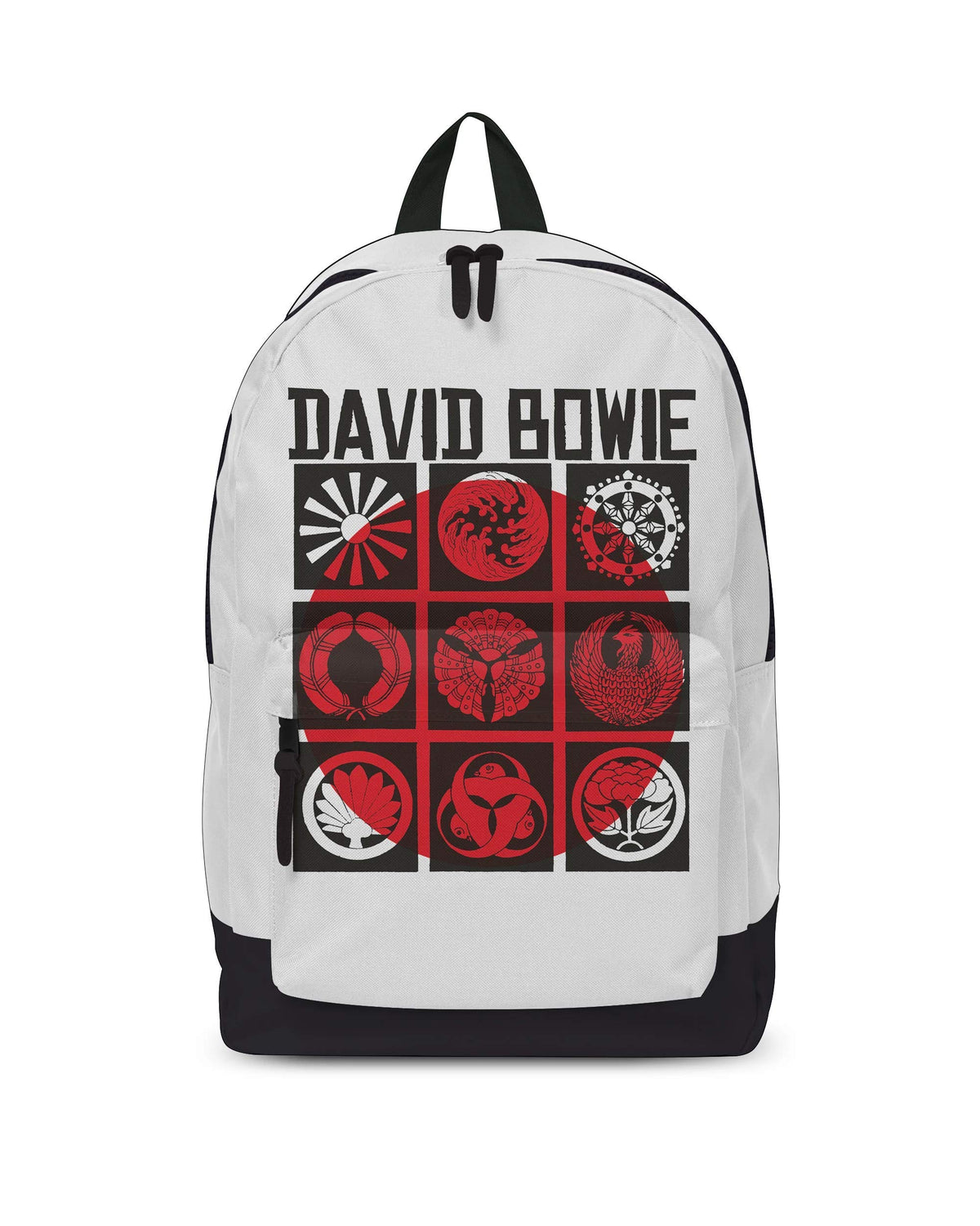 David Bowie Japan Classic Backpack/Rucksack Casual School Day Bag Official White, One Size