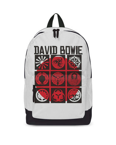 David Bowie Japan Classic Backpack/Rucksack Casual School Day Bag Official White, One Size