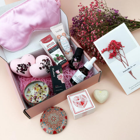 Birthday Gifts for Women, Unique Pamper Hampers Set, Spa Set Self Care Package,Specially For You Gift Basket Birthday Box Gifts Ideas for Women Mum Best Friend Sister