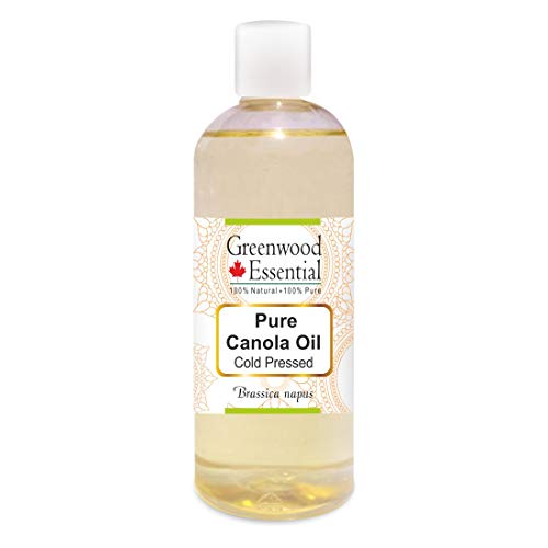 Greenwood Essential Pure Canola Oil (Brassica Napus) Cold Pressed 200ml (6.76 oz)