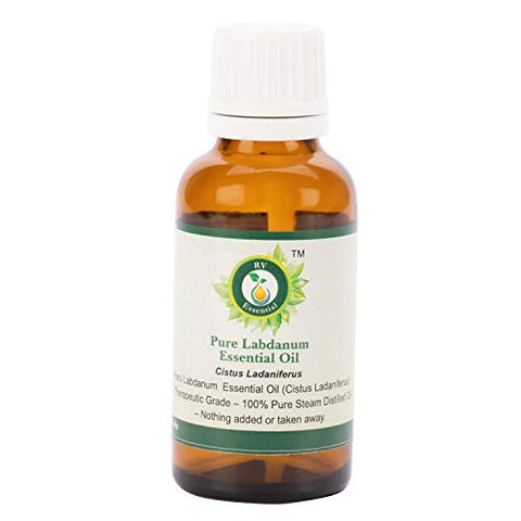 R V Essential Cistus Ladaniferus Pure Labdanum Essential Oil 30ml