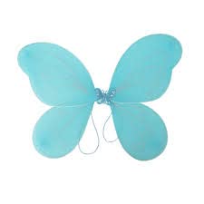 Royals Fairy Butterfly Wings Costume for Baby Girl , Blue